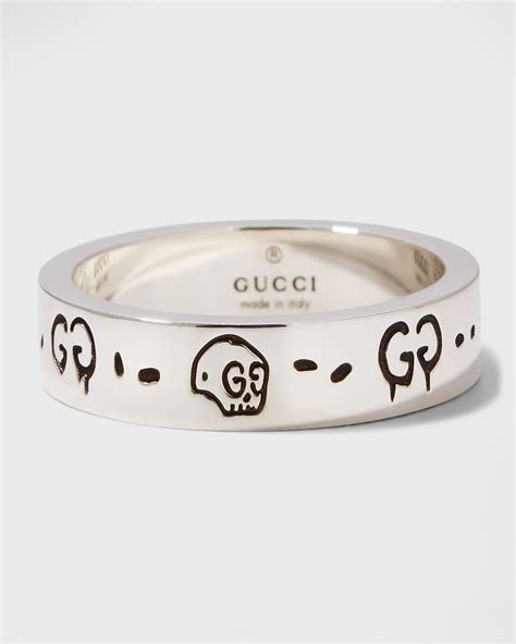 gucci ghost ring thin|gucci ghost ring men's.